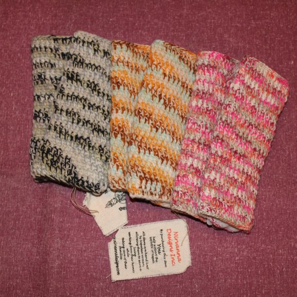 🔥 HM Nepali Sundance Merino Handwarmers - Pink - Picture 3 of 4